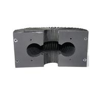Copertura a soffietto a fisarmonica SBR16 for guide lineari, schermo protettivo flessibile contro polvere e trucioli(850mm)