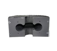 Copertura a soffietto a fisarmonica SBR30 for guide lineari, schermo protettivo flessibile contro polvere e trucioli(1000mm)