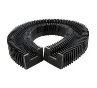 Copertura a soffietto for guida lineare HGR15 - Copertura protettiva antipolvere da 200-1000 mm for router e macchinari CNC(Length 600mm)