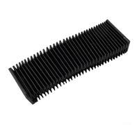 Copertura a soffietto in tessuto a tre prove per guide lineari HGR20 CNC Machine Tool Protezione flessibile Larghezza di banda 20 mm con elevata resistenza alla trazione (lunghezza allungata 700 mm)