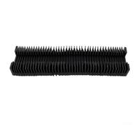 Copertura a soffietto in tessuto a tre prove per guide lineari HGR20 CNC Machine Tool Protezione flessibile Larghezza di banda 20 mm con elevata resistenza alla trazione (lunghezza allungata 900 mm)