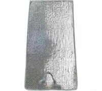 Copertura AC foglio di alluminio 46x95cm Isolamento termico (grigio) | Per proteggere dalla pioggia, previene la ruggine, resistente all'umidità, protezione dell'unità esterna