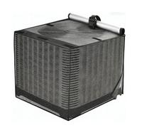 Copertura AC ventilata a rete completa con top impermeabile arrotolabile da 24x2
