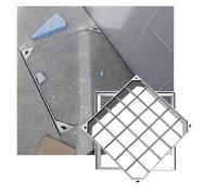 Copertura ad alta resistenza Canaletta Scolo Acqua per botola invisibile quadrata in acciaio inox portello di ispezione coperchio serbatoio settico nascosto scarico porta di accesso.