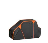 Copertura affiancata UTV impermeabile nera 210D PU