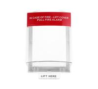 Copertura allarme - Sicurezza protettiva trasparente in PVC, coperture per stazioni di allarme antincendio | Protezione della stazione di trazione | per il proprietario, casa, ufficio, corridoio comme