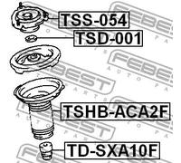 FEBEST TSHB-ACA2F Parapolvere, Ammortizzatore