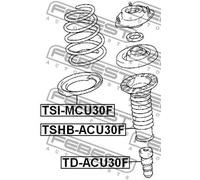 Copertura ammortizzatore pneumatico Assale anteriore TSHB-ACU30F FEBEST