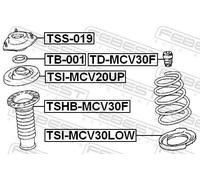 FEBEST TSHB-MCV30F Parapolvere, Ammortizzatore
