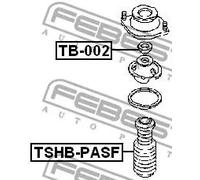 Copertura ammortizzatore pneumatico Assale anteriore TSHB-PASF FEBEST