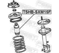FEBEST TSHB-SXM15F Parapolvere, Ammortizzatore