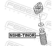 Copertura ammortizzatore pneumatico Assale posteriore NSHB-TINOR FEBEST
