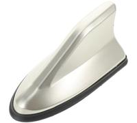 Copertura antenna auto a oro in ABS e silicone | Montaggio semplice, ricezione del segnale migliorata, adattamento universale, per progetto fai da te