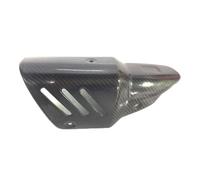 Copertura anti-scottatura for tubo di scarico for moto, adatta for Yamaha Motocross, in vera fibra di carbonio, anti-calore(Fake Carbon)