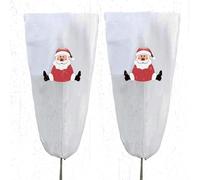 Copertura antigelo per piante, 2 pezzi, per albero di Natale, protezione per la corteccia, in tessuto non tessuto, per esterni, giardino, paesaggio, fattoria, forestale, cortile e cortile