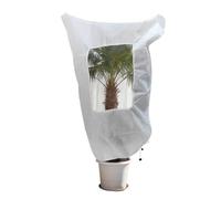 Copertura antigelo per piante, copertura antigelo per piante da esterno, protezione antivento con coulisse, per giardino, serra, aiuole, cespugli, rose, alberi da coltivare, palme, agrumi, fico
