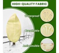 Copertura antigelo per piante invernali, coperta antigelo con coulisse, sacco