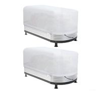 Copertura antigelo per piante realizzata in tessuto non tessuto per consentire il flusso d'aria leggero e lo scambio di umidità in condizioni di freddo (110 x 40 x 45 cm)