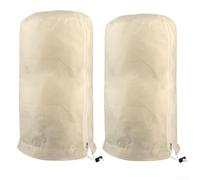 Copertura antigelo per piante, riutilizzabile, 80 g/m², in polipropilene non tessuto, 180 x 120 cm, per alberi, arbusti, fiori, protegge dalle intemperie dal freddo, dal vento, dai raggi UV