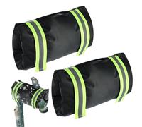 Copertura Antigelo per Rubinetto 2 Pezzi - 10x17 Cm Cappuccio Antigelo Riflettente | Protezione per Fontane Fattoria Irrigazione Esterna Giardino