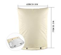 Copertura antigelo rubinetto resistente alle intemperie con funzione antifurto