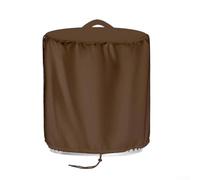 Copertura antincendio in tessuto Oxford con rivestimento impermeabile per uso esterno, resistente alla polvere, all'umidità e ai detriti ambientali (56 x 36 cm, caffè)