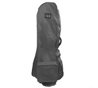 Copertura antipioggia da viaggio per sacca da golf, portatile, pieghevole, in PVC, impermeabile, altezza 125 cm, per borse da golf (grigio)
