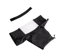Copertura antipioggia impermeabile per fotocamera DSLR Mirrorless - Custodia protettiva in PVC con obiettivo per accesso - attrezzatura fotografica nera per tempo all'aperto nel Regno Unito