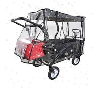 Copertura antipioggia per carrelli - Copertura antipioggia per carrelli multifunzionale, copertura impermeabile per il clima del carrello | Carrello pieghevole per passeggino, per passeggino