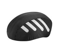 Copertura antipioggia per casco da bicicletta, 45,7 cm, impermeabile, protezione di sicurezza riflettente, in PVC, antivento, design leggero, protegge i caschi da ciclismo dalla pioggia durante il