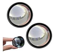 Copertura antipioggia per fotocamera per auto | Protezione antigraffio impermeabile trasparente da 2 pezzi | Custodia protettiva per telecamera di retromarcia | per parcheggio auto, guida notturna, si