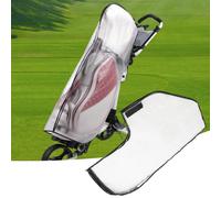 Copertura antipioggia per sacca da golf in PVC, leggera, universale, per