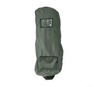 Copertura antipioggia per sacca da golf, protezione per mazze da golf, coperture antipolvere in nylon, impermeabili, con cerniera e coulisse, per tornei, giri casual o viaggi (verde)