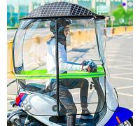 Copertura antipioggia per scooter, impermeabile, protezione per auto elettriche e scooter, parasole universale pieghevole, per moto