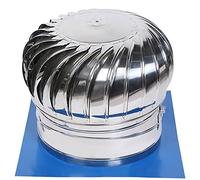 Copertura Antipioggia per Sfiato Turbina da Tetto, Cappuccio Rotante del Camino, Cappuccio del Camino Anti-tiraggio in Acciaio Inossidabile, Tappo Rotante, Parte Superiore, Cappello, Co, 500mm