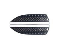Copertura Antipioggia per Specchietto Specchietto Retrovisore Per Auto In Fibra Di Carbonio Impermeabile Antipioggia Con Scudo Riflettente Personalizzato Accessori(Carbon fiber black)