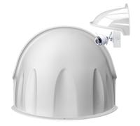 Copertura antipioggia per telecamera di sicurezza - Guscio protettivo per telecamera esterna, copertura per telecamera a cupola Protezione solare resistente alle intemperie e alla polvere per giardino