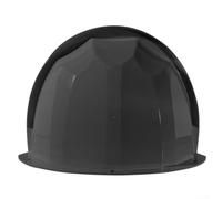 Copertura antipioggia per telecamere di sicurezza, resistente alle intemperie, con struttura in materiale ABS, protegge da elementi esterni come sole e pioggia (1250A nero)