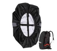 Copertura antipioggia per zaino, copertura per zaino con striscia riflettente, protezione per libri, per ciclismo, viaggi, uomini e donne, campeggio, escursioni