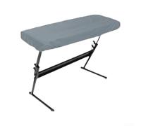 Copertura antipolvere a 88 tasti, resistente, in tessuto rivestito in argento 210D, per Williams Synth con cavo (98 x 42 x 19 cm)