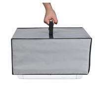 Copertura antipolvere antistatica impermeabile per stampante laser HP LaserJet MFP M140w/M110w Wireless/PANTUM P2502W/BP2309W (grigio argento)