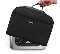 Copertura antipolvere compatibile con Ninja Foodi Grill (AG301, AG302, AG400) e accessori, copertura impermeabile per friggitrice ad aria con 6 tasche, nero
