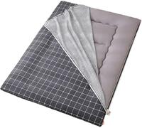 Copertura Antipolvere di Protezione A Tutto Tondo per Materasso Futon Giapponese Tatami, Coprimaterasso da Terra in Cotone 100% con Cerniera per Futo Singolo Doppio, Lavabile in Lava, E, 100 * 200cm