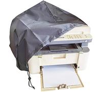 Copertura antipolvere extra large per stampante, 46 x 46 x 38 cm (larghezza x profondità x altezza), compatibile con stampanti HP, Epson, Canon, Brother, Pantum, di dimensioni popolari, colore nero