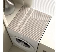 Copertura Antipolvere For Lavatrice,Tappetino Protezione Antiscivolo In Gomma Siliconica Antipolvere For Asciugatrice,Maggior Parte Delle Lavatrici,Frigorifero(Mat J,60 * 60cm)