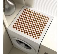 Copertura Antipolvere For Lavatrice,Tappetino Protezione Antiscivolo In Gomma Siliconica Antipolvere For Asciugatrice,Maggior Parte Delle Lavatrici,Frigorifero(Mat E,36 * 46cm)