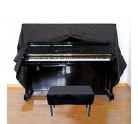 Copertura antipolvere for pianoforte, Copertura for pianoforte verticale - Copertura protettiva for pianoforte ispessita a doppio strato, Fodera in cotone addensato Combinazione impermeabile + copertu