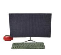 Copertura antipolvere for schermo da 27 pollici, in morbido pile polare, elastica, protettiva for monitor TV, PC ufficio, casa, computer desktop, custodia(Color-02)