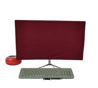 Copertura antipolvere for schermo da 27 pollici, in morbido pile polare, elastica, protettiva for monitor TV, PC ufficio, casa, computer desktop, custodia(Color-10)