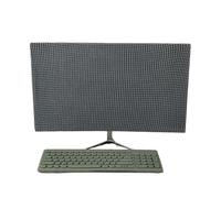 Copertura antipolvere for schermo da 27 pollici, in morbido pile polare, elastica, protettiva for monitor TV, PC ufficio, casa, computer desktop, custodia(Color-06)